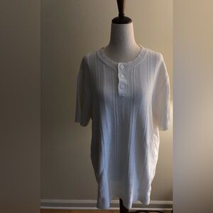 Lucky Brand Cream Knit Cardigan
